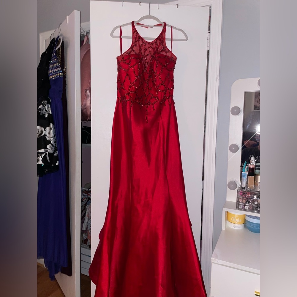 Red Dancing Queen Dress Size 14